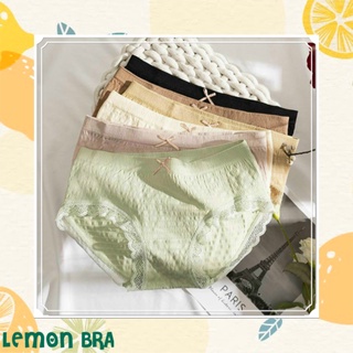 Quần lót cotton nữ viền ren co giãn 4 chiều màu sắc hàn quốc