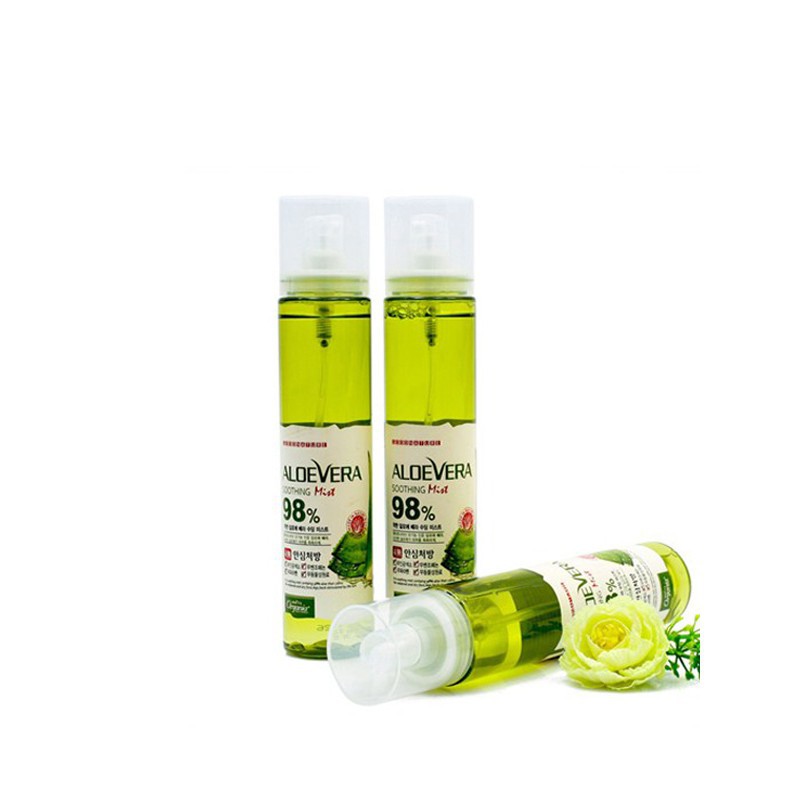 HÀNG AUTH Xịt khoáng lô hội Aloe Vera Dabo 99% và 98% 100ml