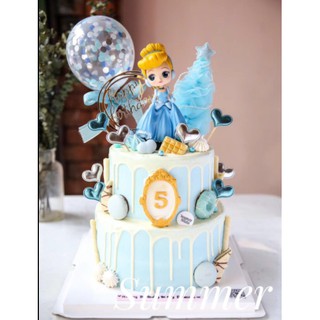 Cô bé lọ lem trang trí bánh (16cm)