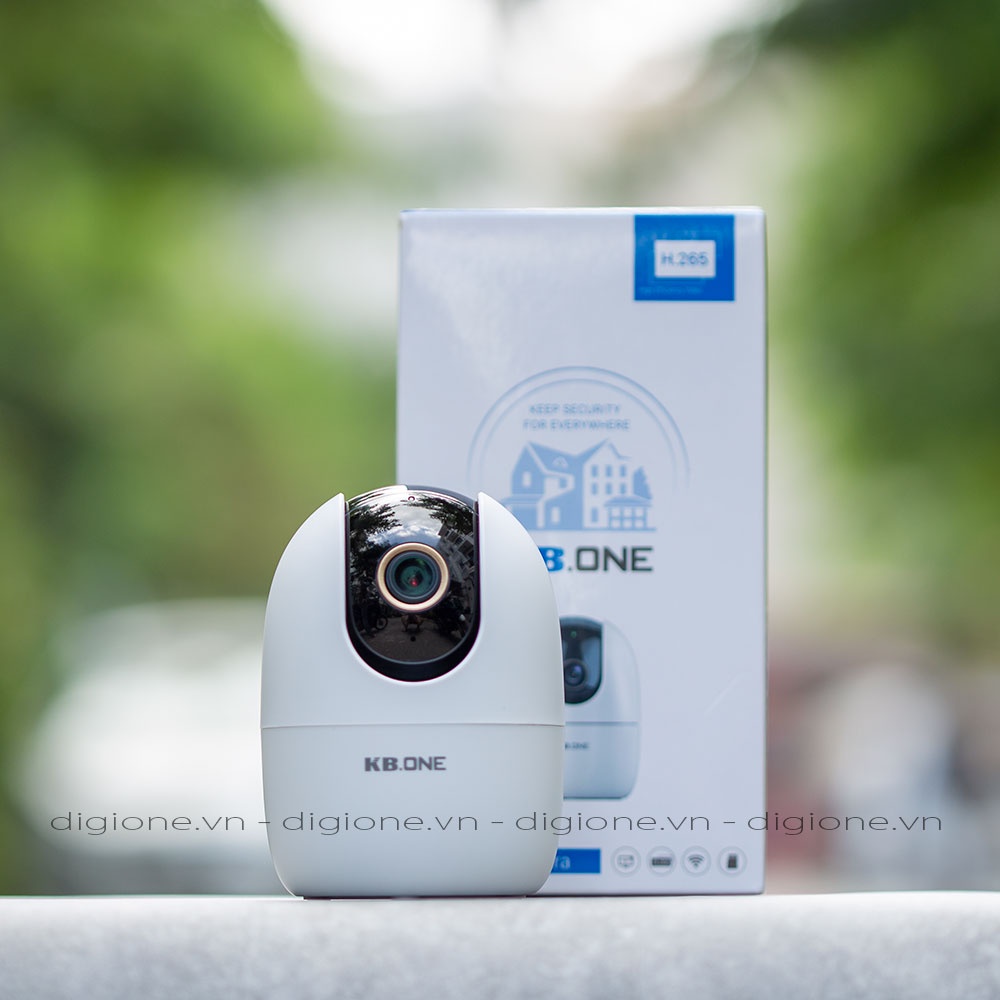 Camera Ip WiFi Trong Nhà Độ Nét Cao 4.0Mp KN-H41P KBOne , Xoay 360, Đàm Thoại 2 Chiều - Hàng Chính Hãng | WebRaoVat - webraovat.net.vn