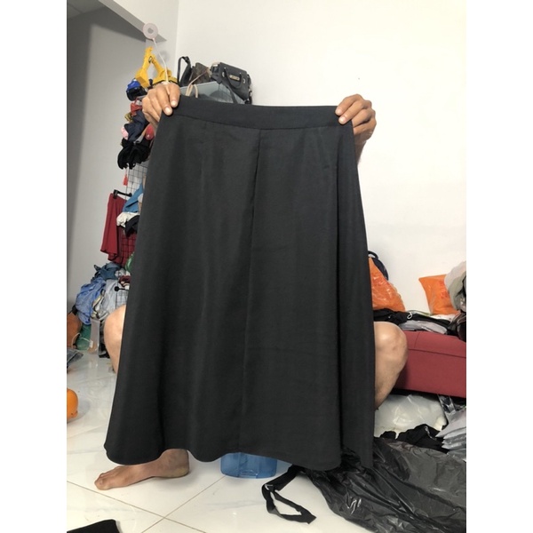 Bigsize 60-100kg chân váy xếp li dài 70cm