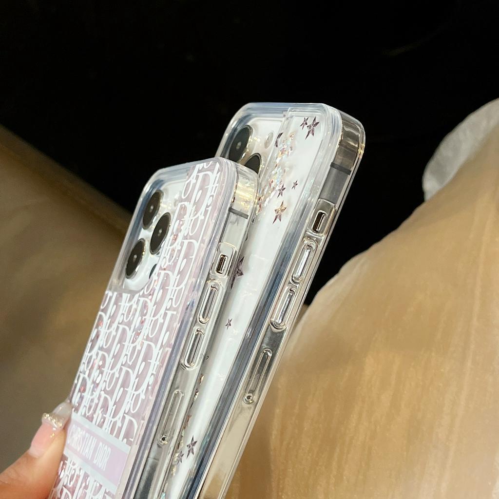 DIOR Ốp Điện Thoại Chống Sốc Có Thanh Trượt Bảo Vệ Cho iPhone 14 13 12 11 pro max i11 i14