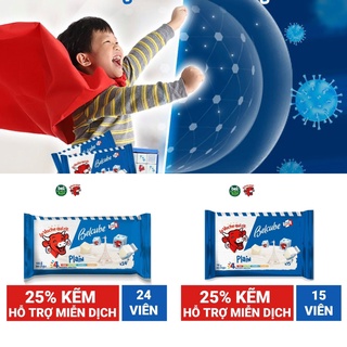 Phô Mai con bò cười vuông Belcube Gói 15 viên - 24 Viên