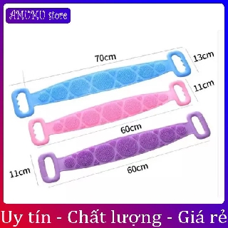 Dây Chà Lưng 2 mặt Bằng Silicone