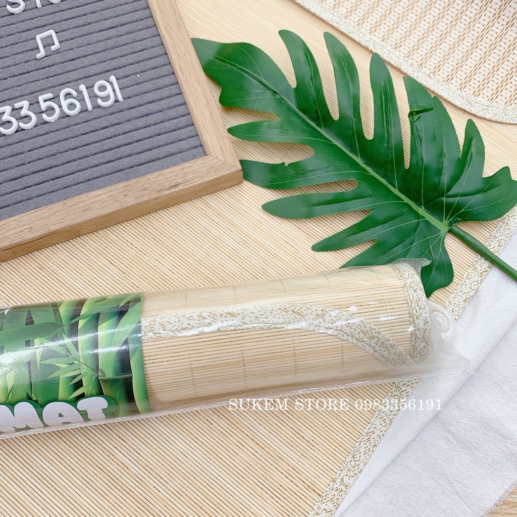 Chiếu Tre/ Chiếu Trúc Bambo Cao Cấp Nằm Hè Cho Bé