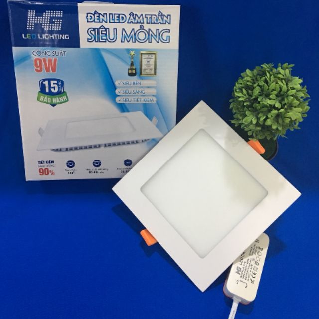 ĐÈN LED ÂM TRẦN 12W VUÔNG PHI 150