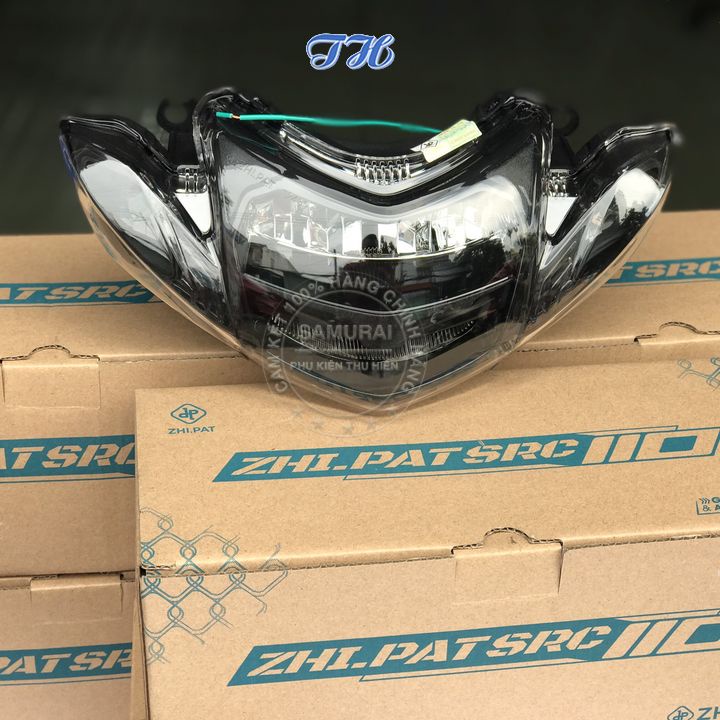 Chóa Đèn, Đèn Pha, Đèn Led  Sirius RC 2 Tầng dùng được cho các đời Chính Hãng Zhi.Pat Bảo Hành 2 Năm