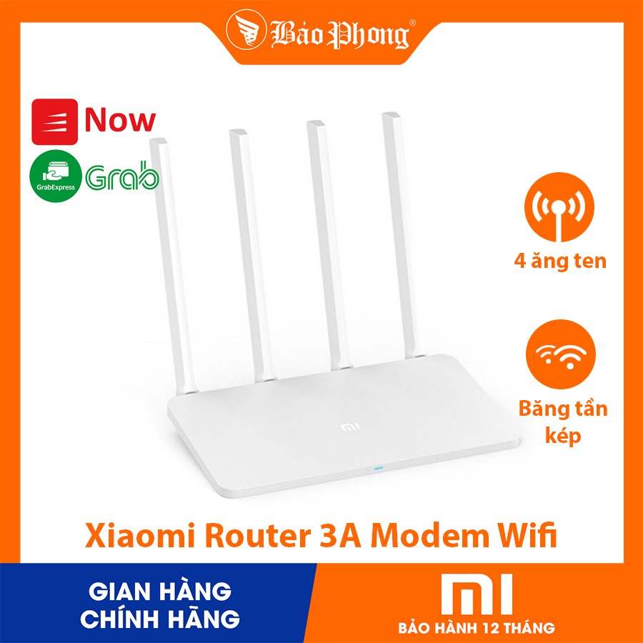 XIAOMI Router 3A Modem Wifi- Bảo hành 1 năm- Mới 100% Nguyên seal