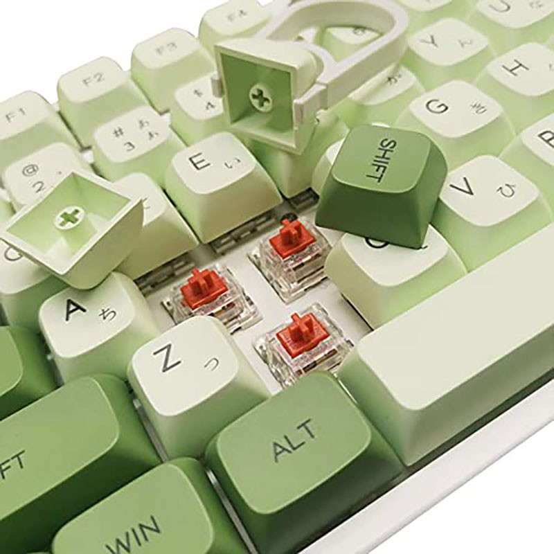 Matcha keycaps  xda profile 108 104 98 87 84 68 64 for mechanical keyboards