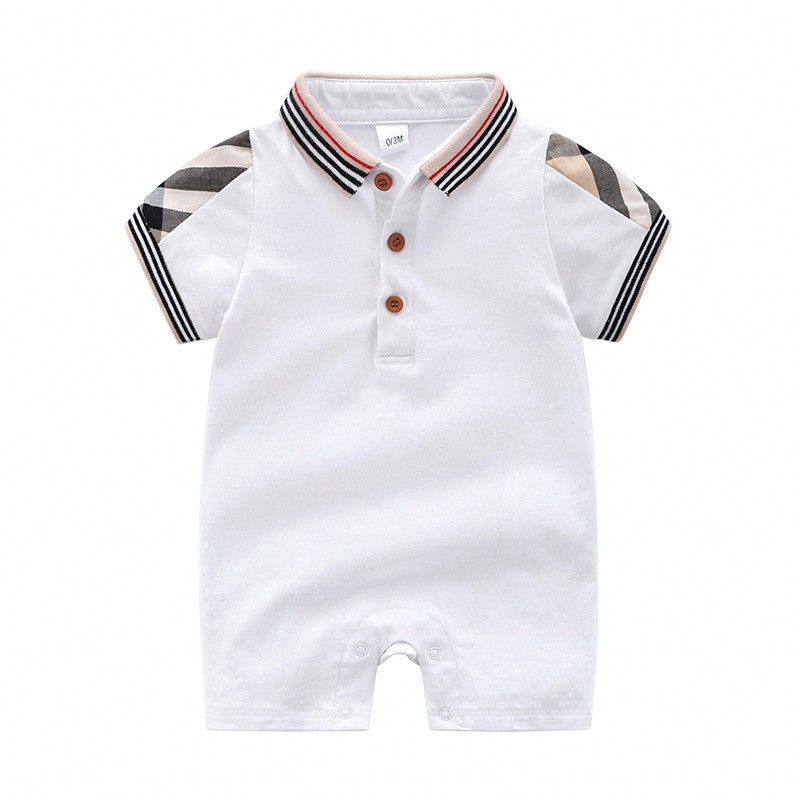 Bộ BODY bé trai bodysuit phong cách hàng hiệu cho bé chất cotton mềm mại