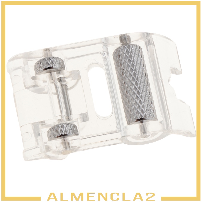 [ALMENCLA2] 1Pcs Low Shank Roller Sewing Machine Presser Foot for Sewing Leather Fabrics