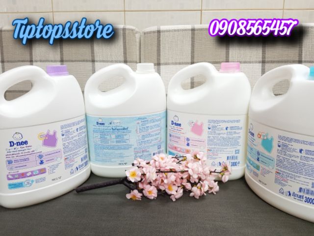 NƯỚC GIẶT XẢ QUẦN ÁO TRẺ EM DNEE THÁI LAN 3000ML