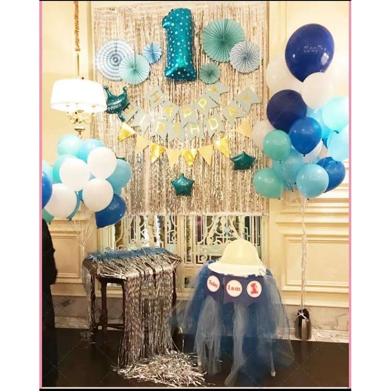 Dây Cờ Treo Màu Vàng/Bạc Với Dây Treo Thiết Kế zigzag Dùng Trang Trí Tiệc