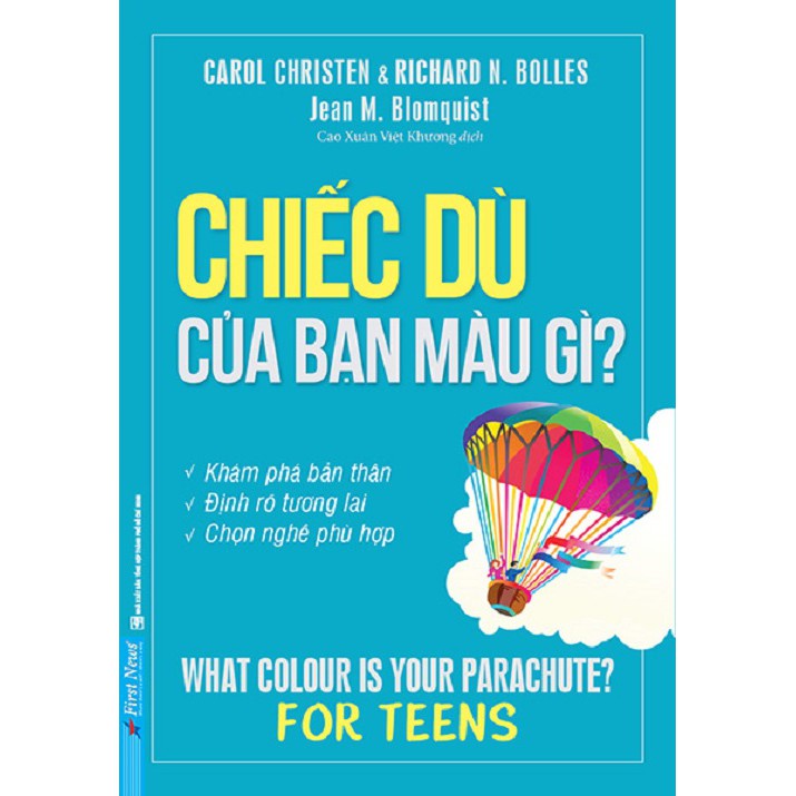 Sách - Combo Chiếc dù của bạn màu gì? 53450 + Tỏa sáng ở trường đại học 49712 - FirstNews Tặng Kèm Bookmark