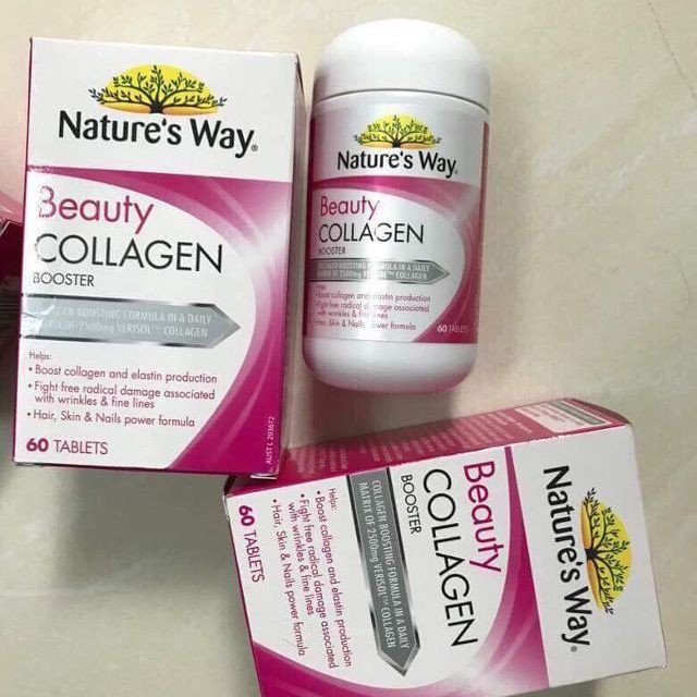 Viên uống đẹp da Beauty Collagen Booster Nature's Way Của Úc