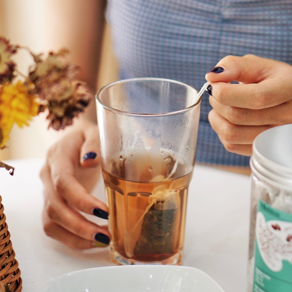 Trà Gạo Lứt Đỗ Đen Hoa Nhài Detox Thanh Lọc Minhtea detox giúp thon gọn sảng khoái ngủ ngon tốt cho sức khoẻ GÓI DÙNG TH | BigBuy360 - bigbuy360.vn