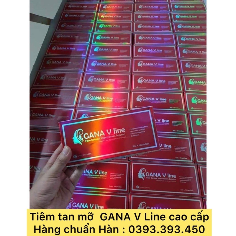 Tiêm tan mỡ GANA V Line cao cấp
