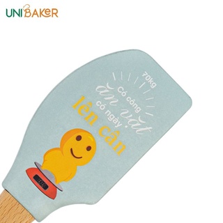Cây vét bột Silicon Unibaker (giao màu ngẫu nhiên)