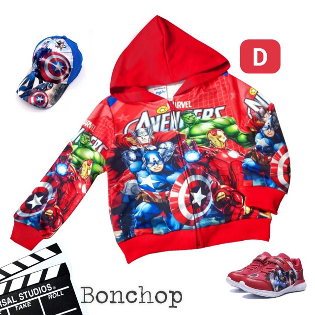 Áo khoác bé trai siêu nhân