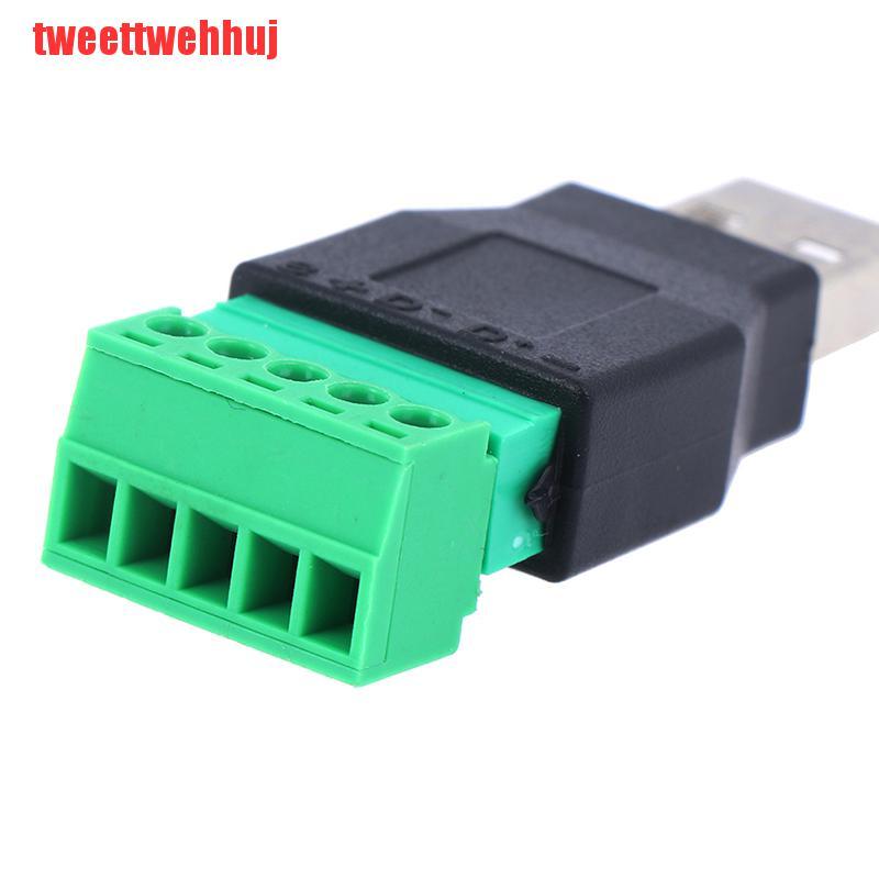 Đầu Nối Usb 2.0 Type A Male Sang 5p