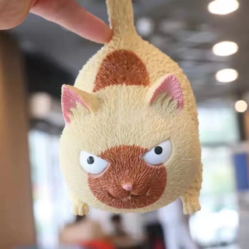 Mèo đàn hồi bóp tay xả stress ANDY KIDS đồ chơi Squishy giá rẻ giảm căng thẳng nhiều kiểu dáng kích thước
