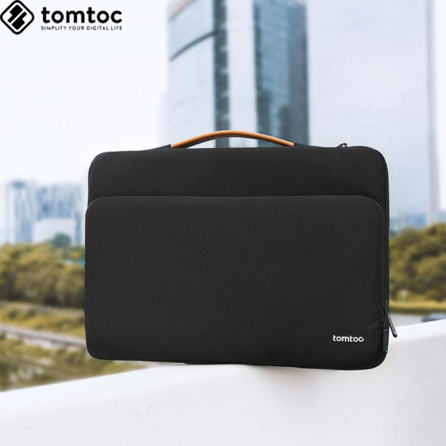 Túi Chống Sốc TOMTOC BRIEFCASE Macbook/Laptop A14 Màu Đen 13-16"