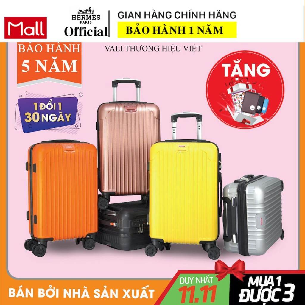 💖chính hãng cao cấp 💖 -vali du lịch cao cấp 8801 vali kéo nhựa được bảo hành 5 năm