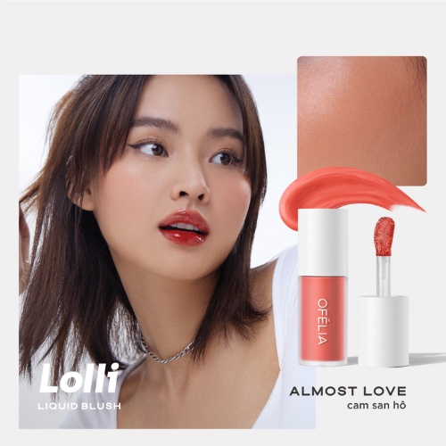 Má Hồng Dạng Lỏng Ofélia Lolli Liquid Blush