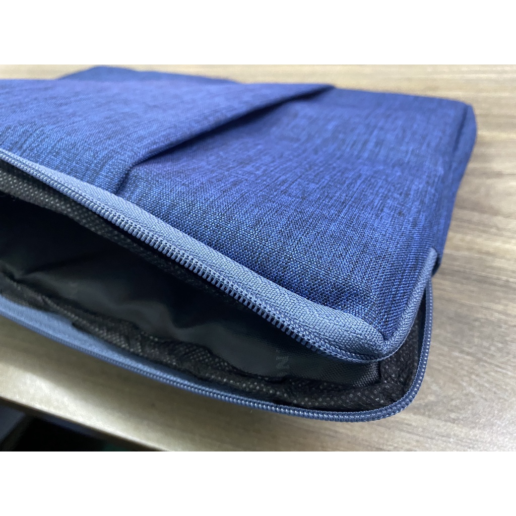 Túi chống sốc vải 2 ngăn dành cho laptop 13inch, 14inch, 15inch màu ngẫu nhiên