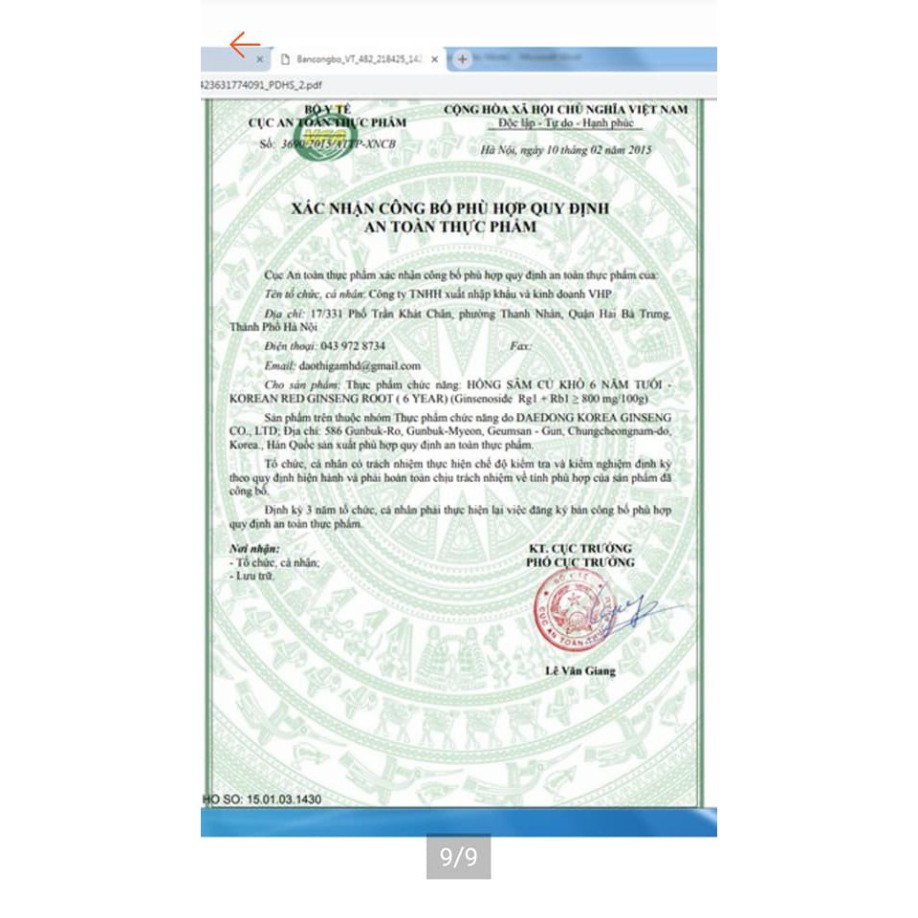 Hồng sâm khô nguyên củ 6 năm tuổi, hộp thiếc cao cấp (300gr) Hàn Quốc, hsd 2022