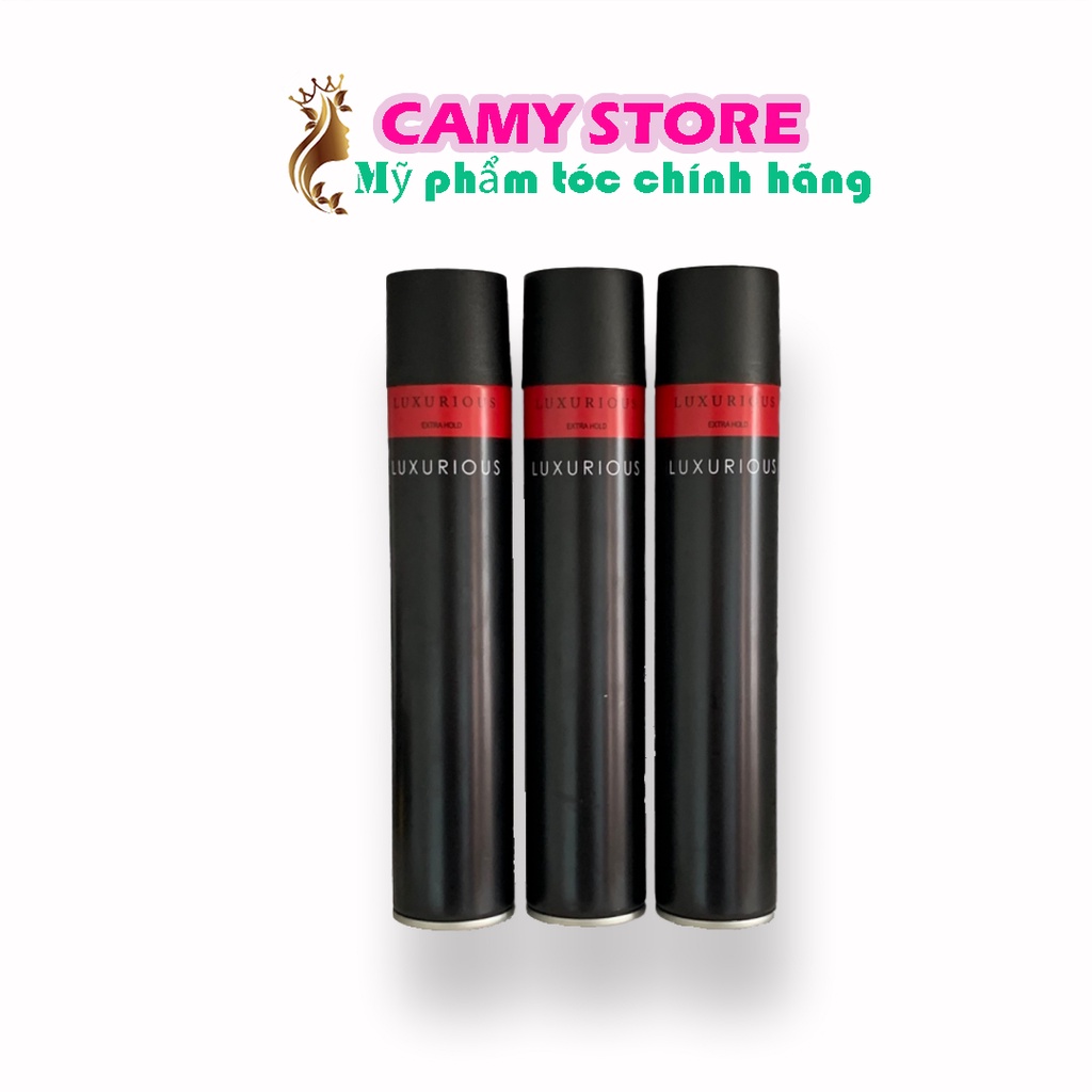 Gôm xịt tóc giữ nếp tạo kiểu nam nữ chính hãng CamyStore