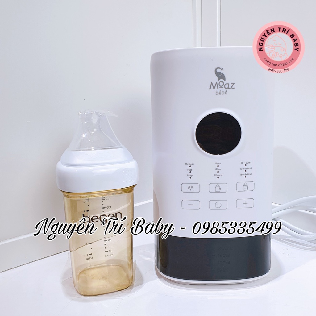 Máy hâm sữa thông minh siêu tốc Moaz bébé MB033