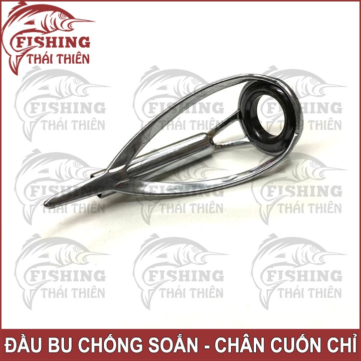 Đầu bu chống soắn dùng cho cần câu cá máy có chân cuốn chỉ