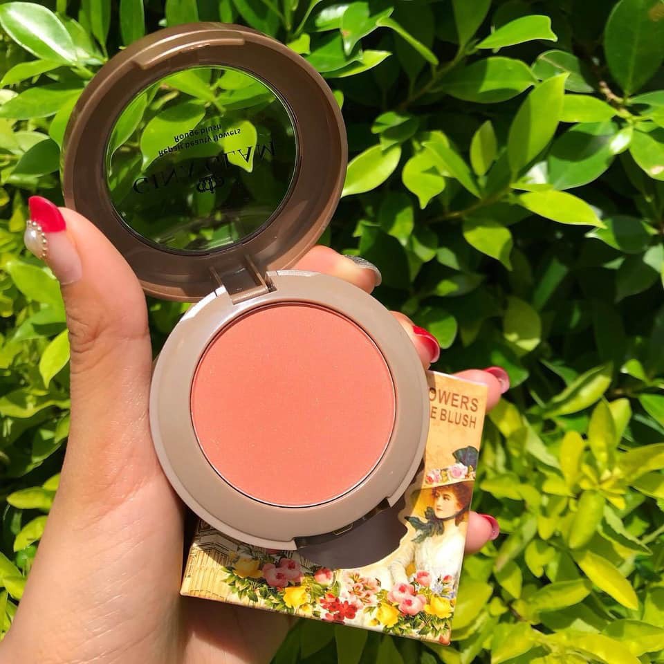 Phấn má Gina Glam repair beauty flowers rouge blush (G36) - #04 Shy (IP04) | BigBuy360 - bigbuy360.vn
