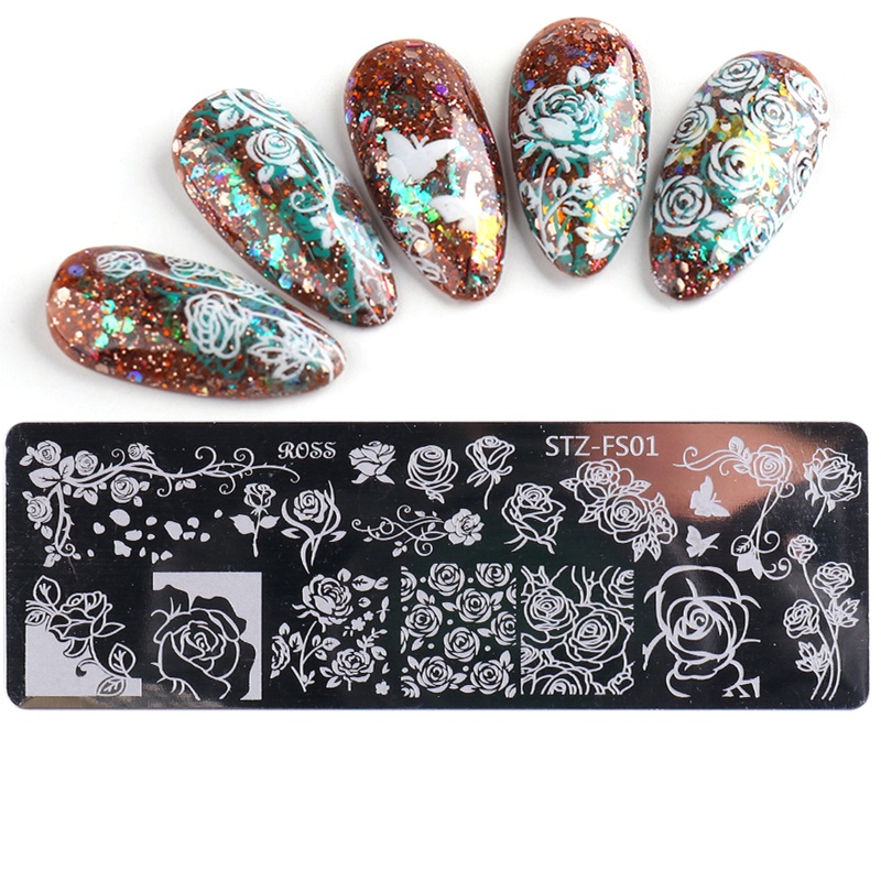 Khuôn Dập Hình Trang Trí Móng Tay Nghệ Thuật