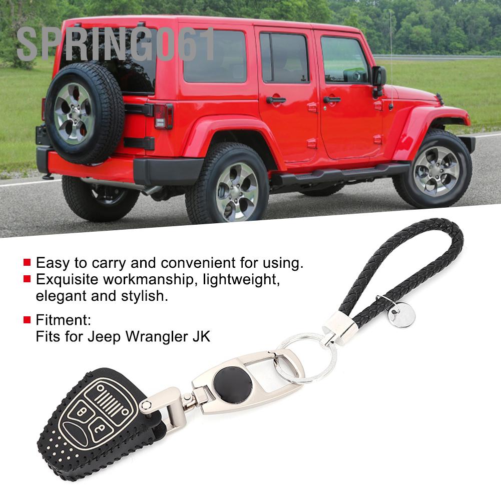 Spring061 Hộp đựng chìa khóa điều khiển từ xa cho ô tô di động Phụ kiện tự Phù hợp Jeep Wrangler JK