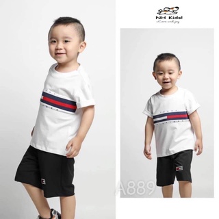 👕🧢 BỘ TOMMY KÈM MŨ CHO BÉ TRAI 👕🧢