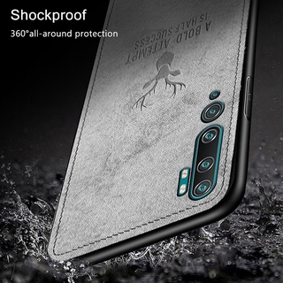 Xiaomi Mi Note 10 Lite Mi Note 10 Pro Case Deer Cloth Phone Case Soft Back Cover