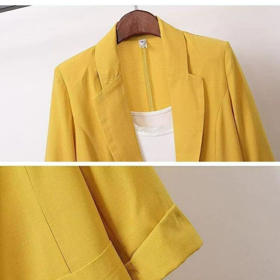 Áo Khoác Vest Plus Size Phong Cách Hàn Quốc Thời Trang Cho Nữ