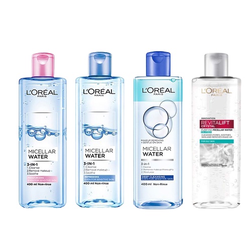 Nước tẩy trang Loreal - L'Oreal Paris 3-in-1 Micellar Water 400ml