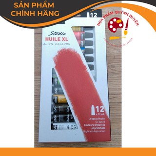 sơn dầu peobeo 12 tuýp