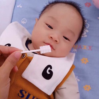 Gạc Rơ Lưỡi V-Cool Vệ Sinh Răng Miệng Cho Bé ( hộp 30 cái )