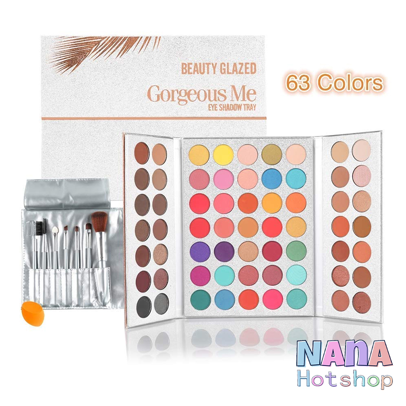 (hàng Mới Về) Bảng Phấn Mắt Beauty Glazed 60 Màu / 63 / 72 Màu Sắc Long Lanh Quyến Rũ | BigBuy360 - bigbuy360.vn