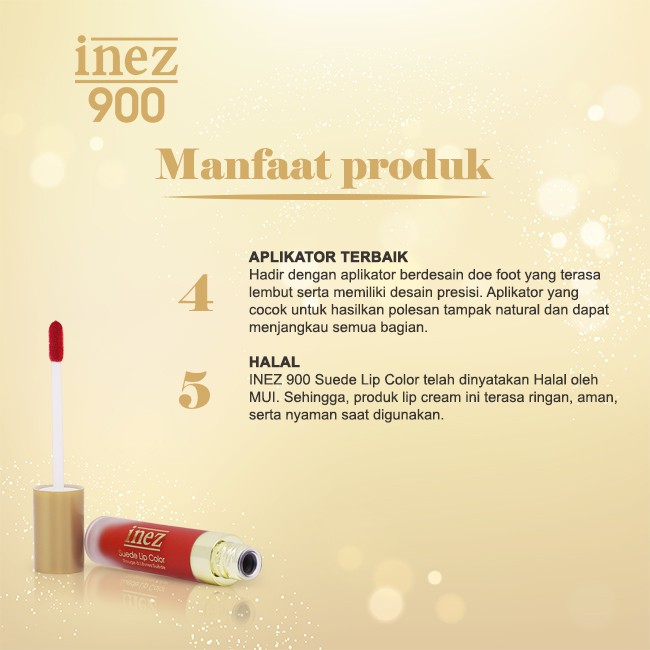 (hàng Mới Về) Son Môi Inez 900 Màu Sắc Thời Trang | BigBuy360 - bigbuy360.vn