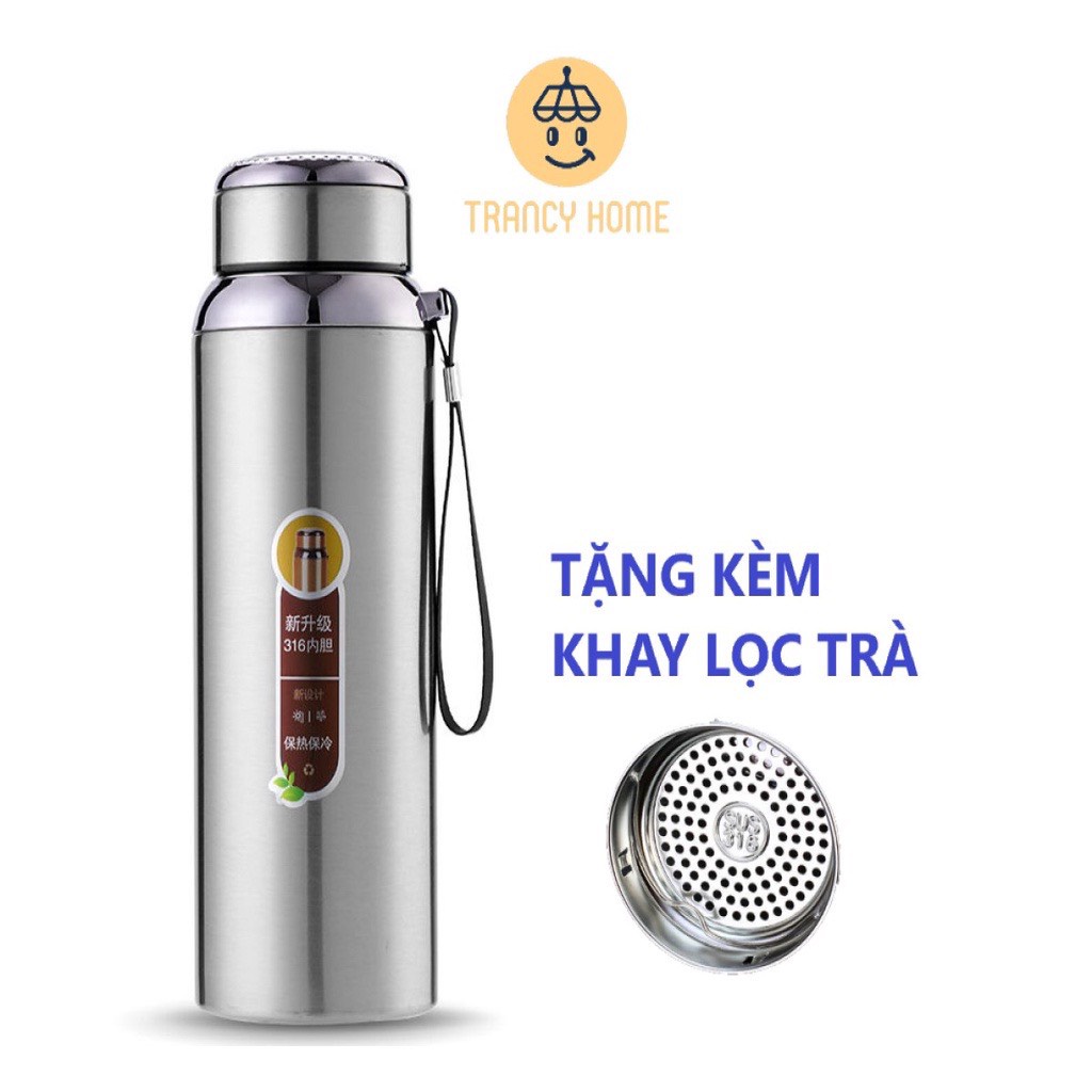 bình giữ nhiệt inox kim cương 800ml cao cấp