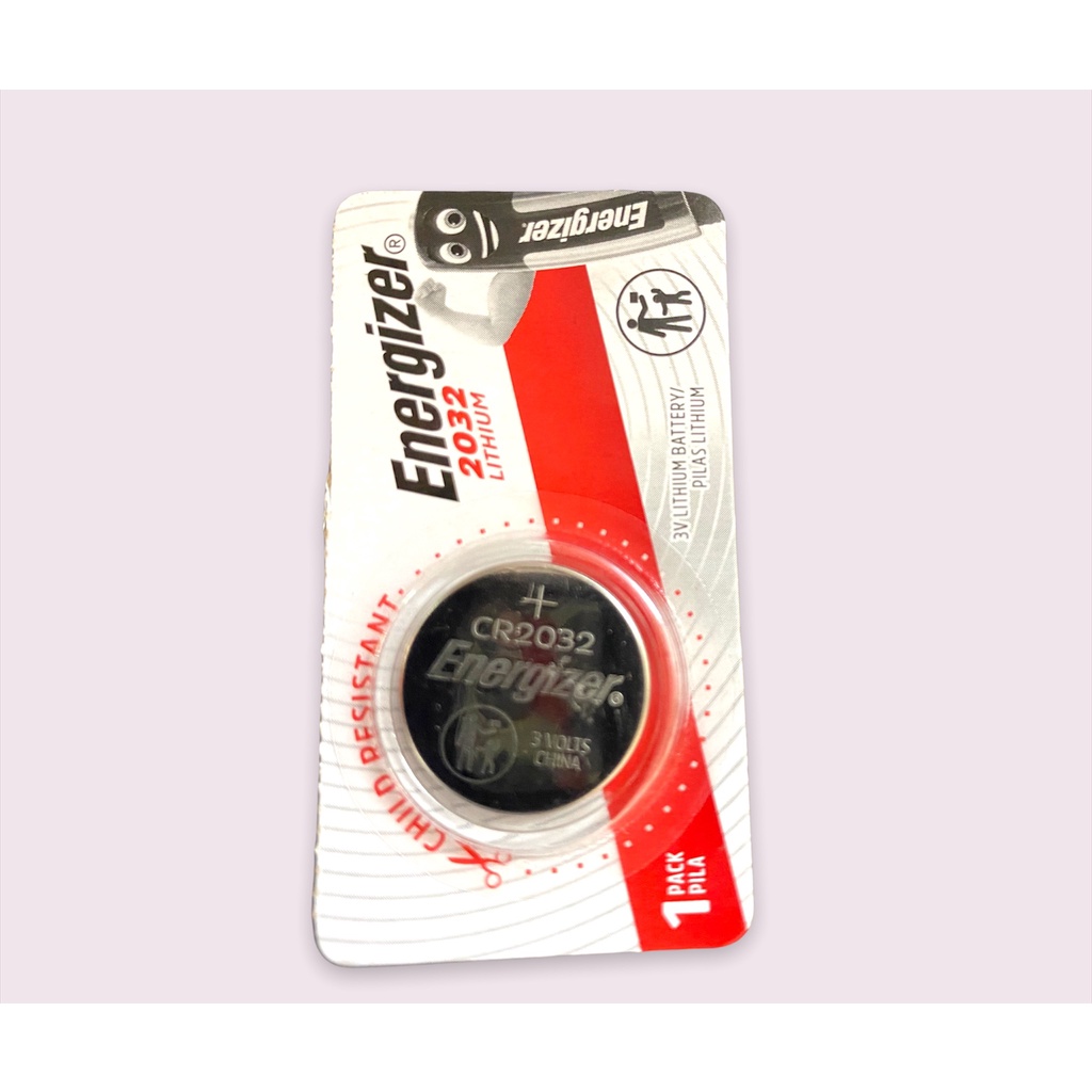 Pin CR2032 Energizer 3V/Pin đồng tiền/Pin đồng xu