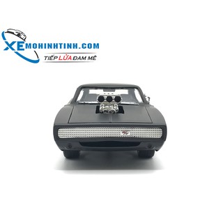 XE MÔ HÌNH Dom’S Dodge Charger 1:24 (Đen)