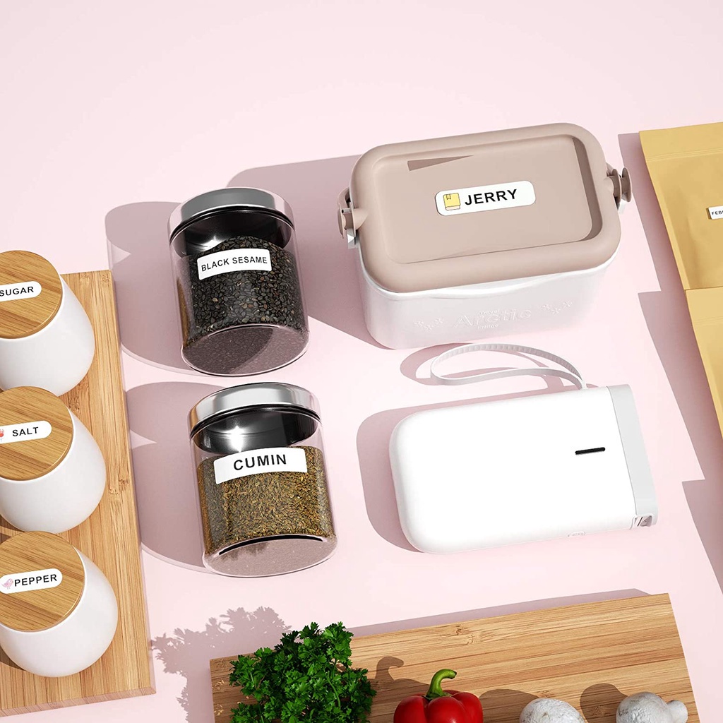 Cuộn miếng dán nhãn NIIMBOT D11 D110 D101 in nhiệt dành cho ghi giá trang trí trong cửa hàng