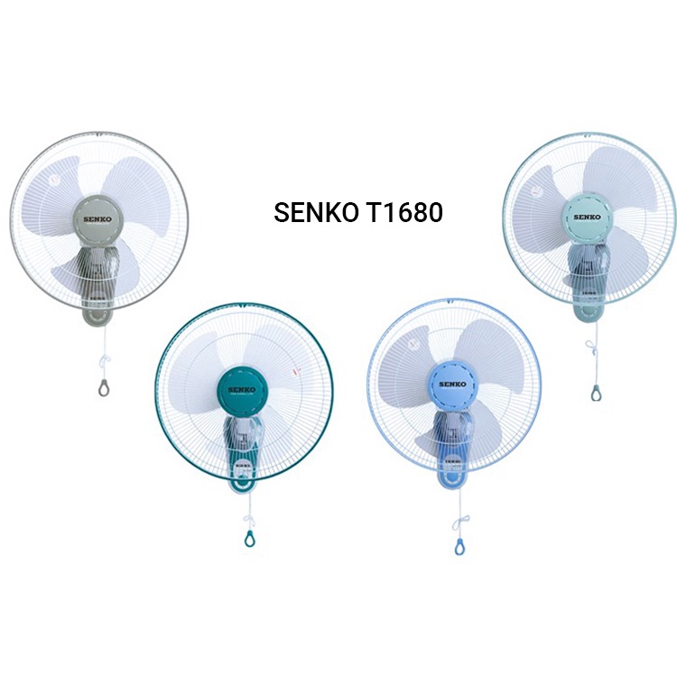 ⚡GIAO HỎA TỐC⚡ QUẠT TREO TƯỜNG SENKO 1 DÂY T1680/ 1682 - màu ngẫu nhiên BẢO HÀNH 1 NĂM