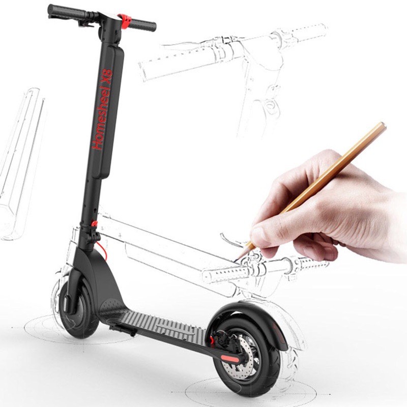 XE ĐIỆN GẤP SCOOTER X8 - HOMESHEEL